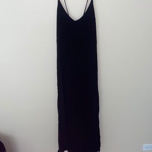 Zara midi slip dress with low back
